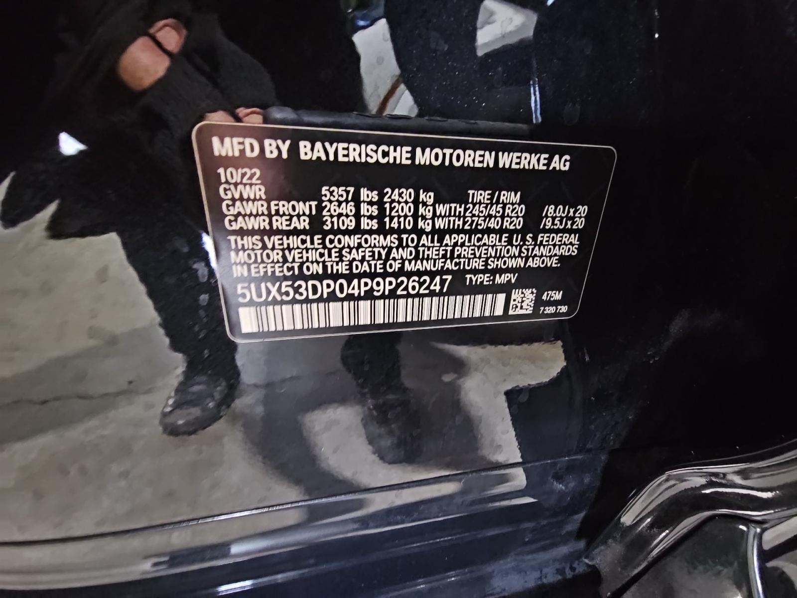 2023 BMW X3 xDrive30i AWD