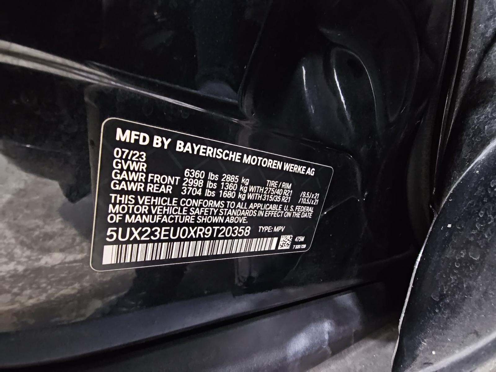 2024 BMW X5 xDrive40i AWD