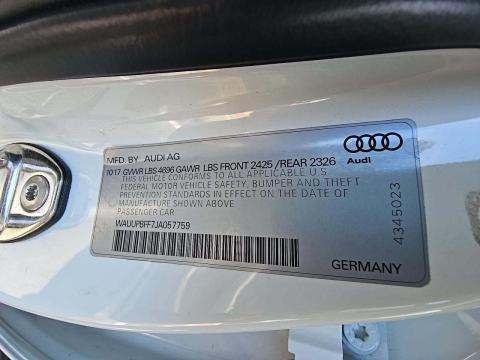 2018 Audi A3 e-tron Premium FWD