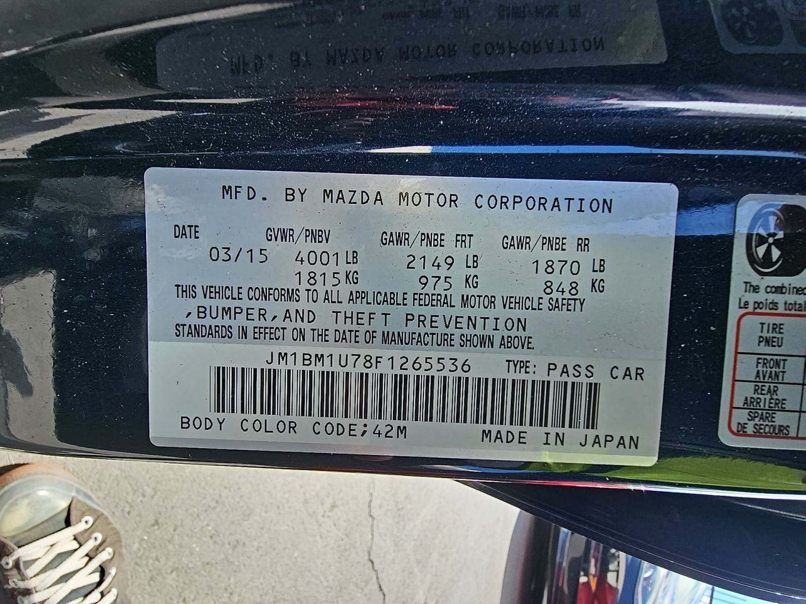 2015 MAZDA MAZDA3 i Sport FWD