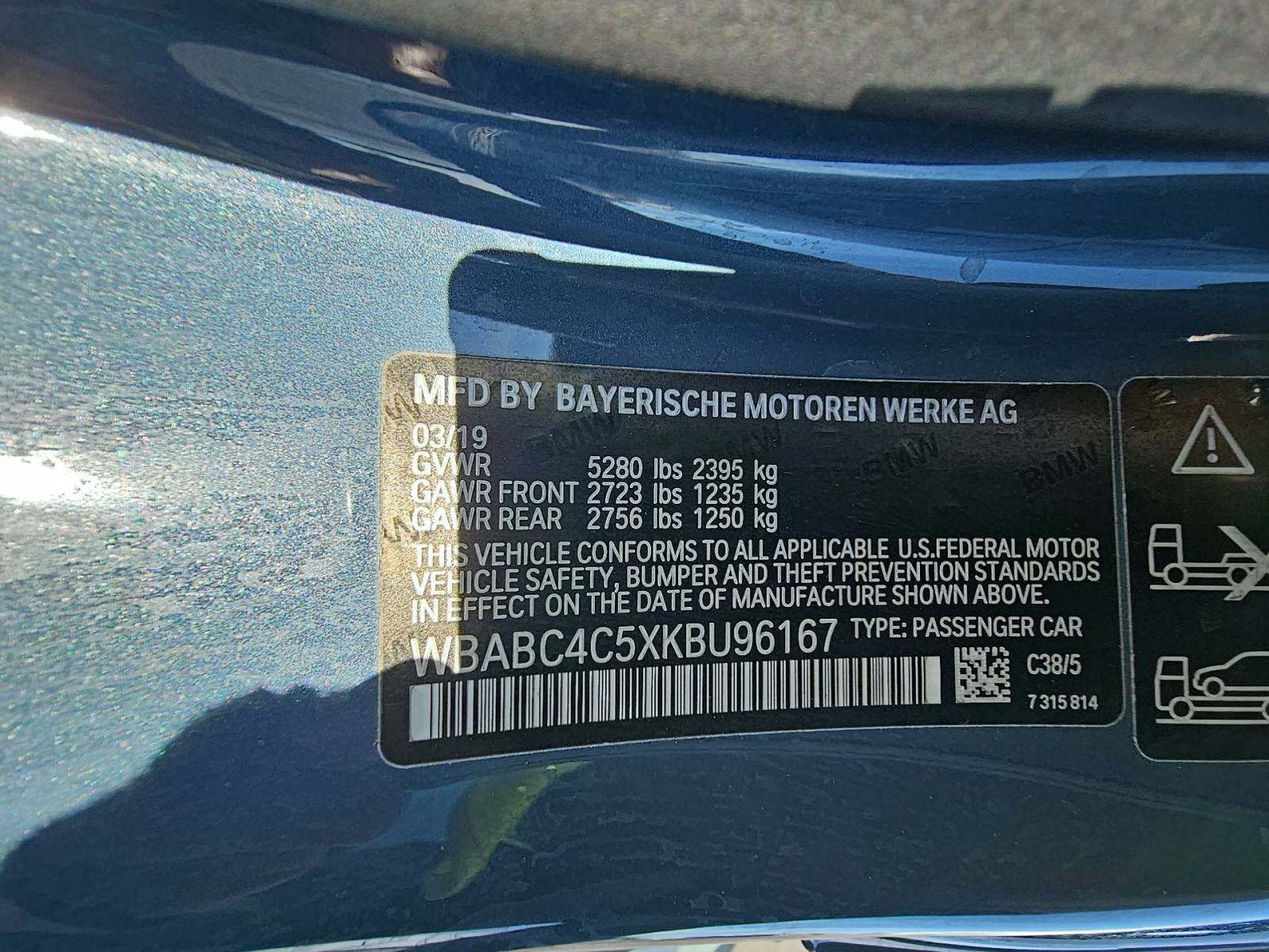 2019 BMW 8 Series M850i xDrive AWD