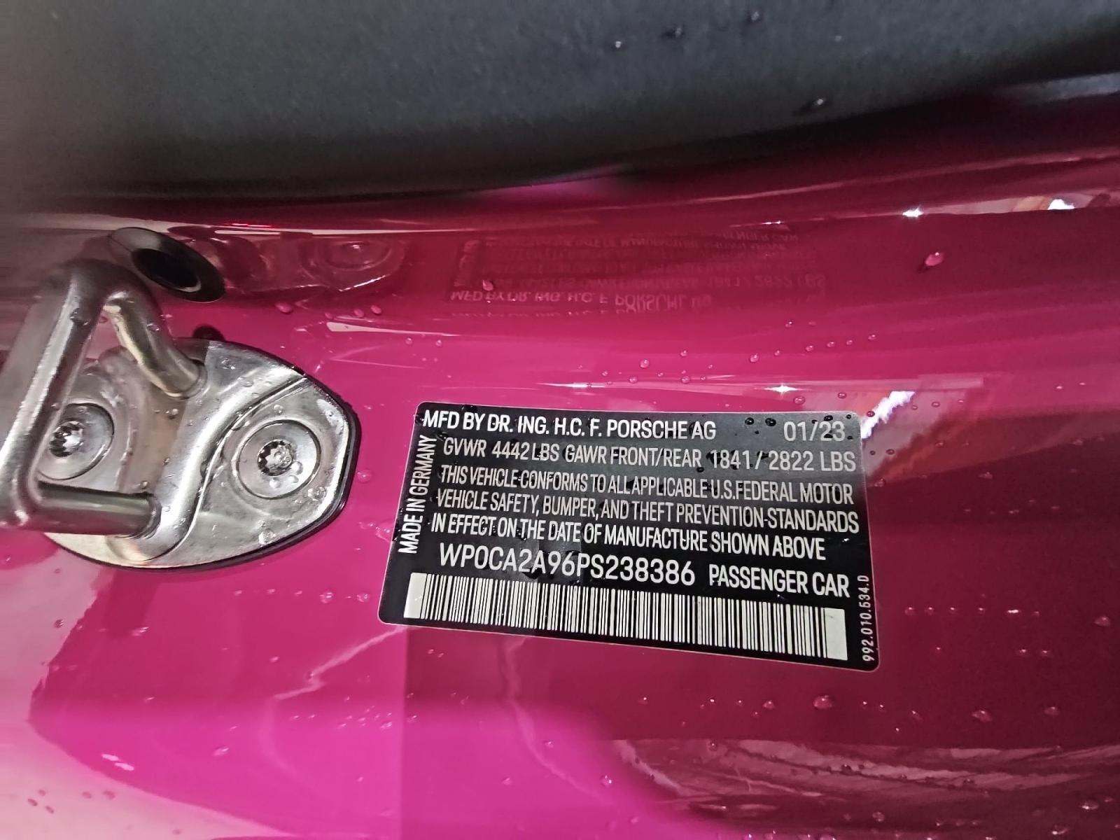 2023 Porsche 911 Carrera RWD