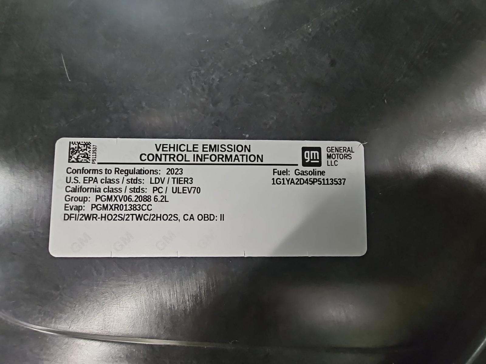 2023 Chevrolet Corvette Stingray RWD