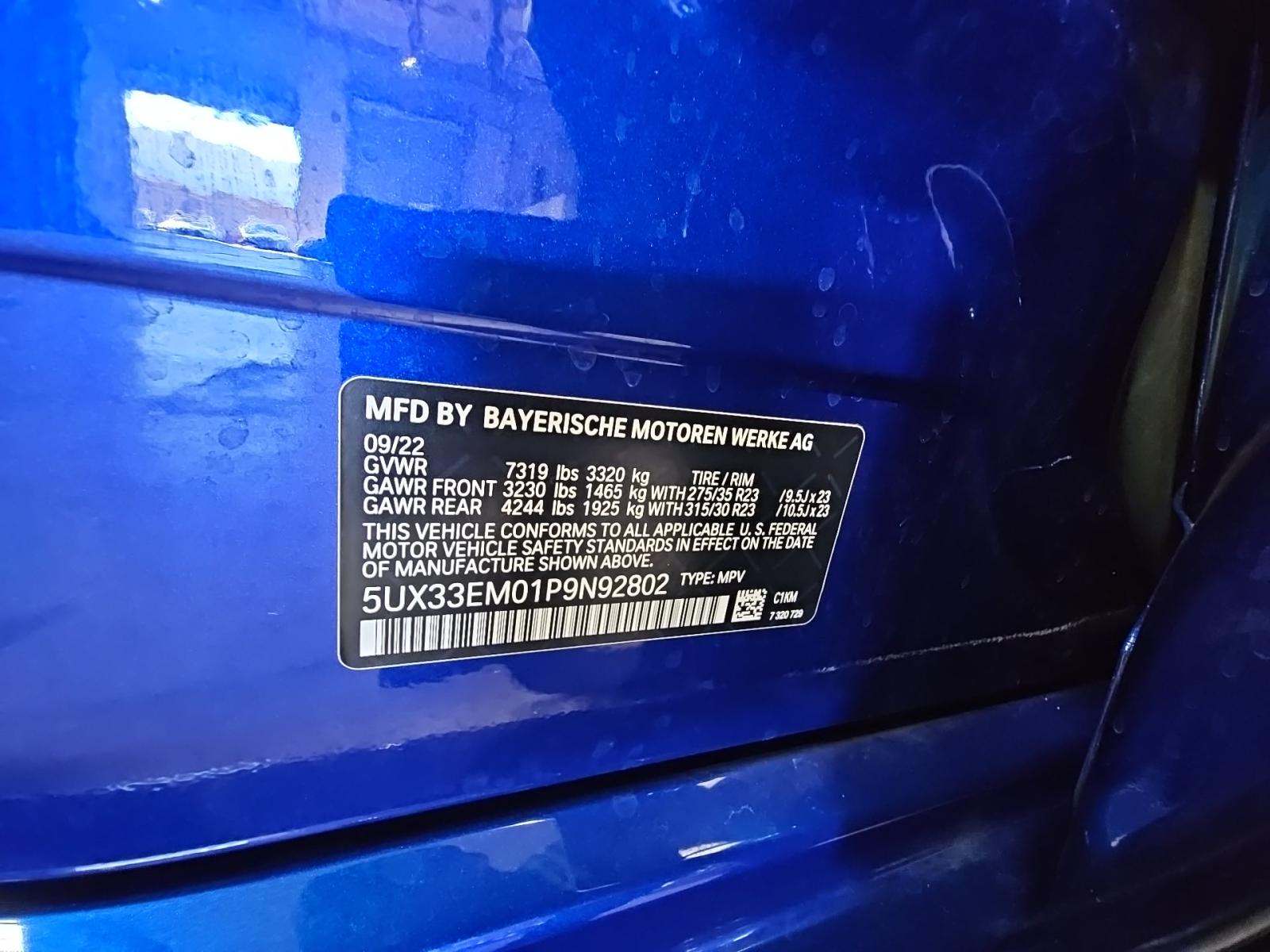 2023 BMW X7 M60i AWD