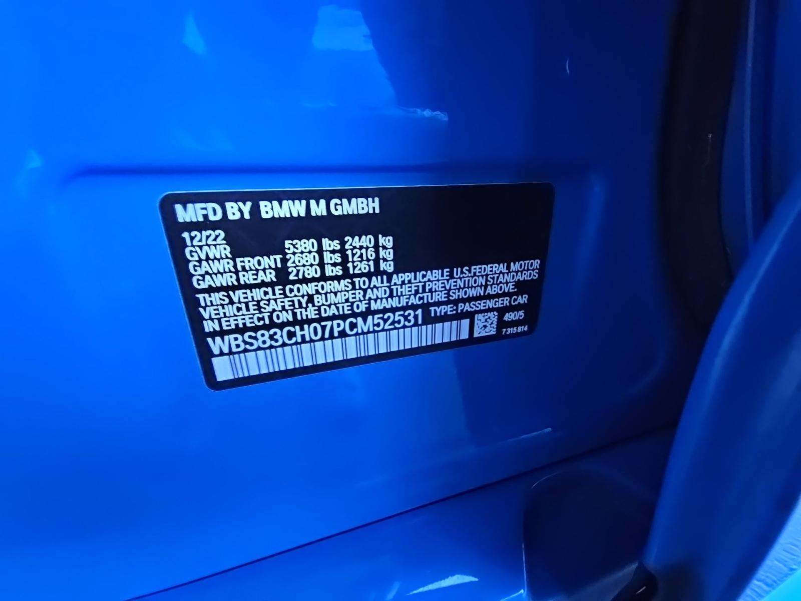 2023 BMW M5 Base AWD