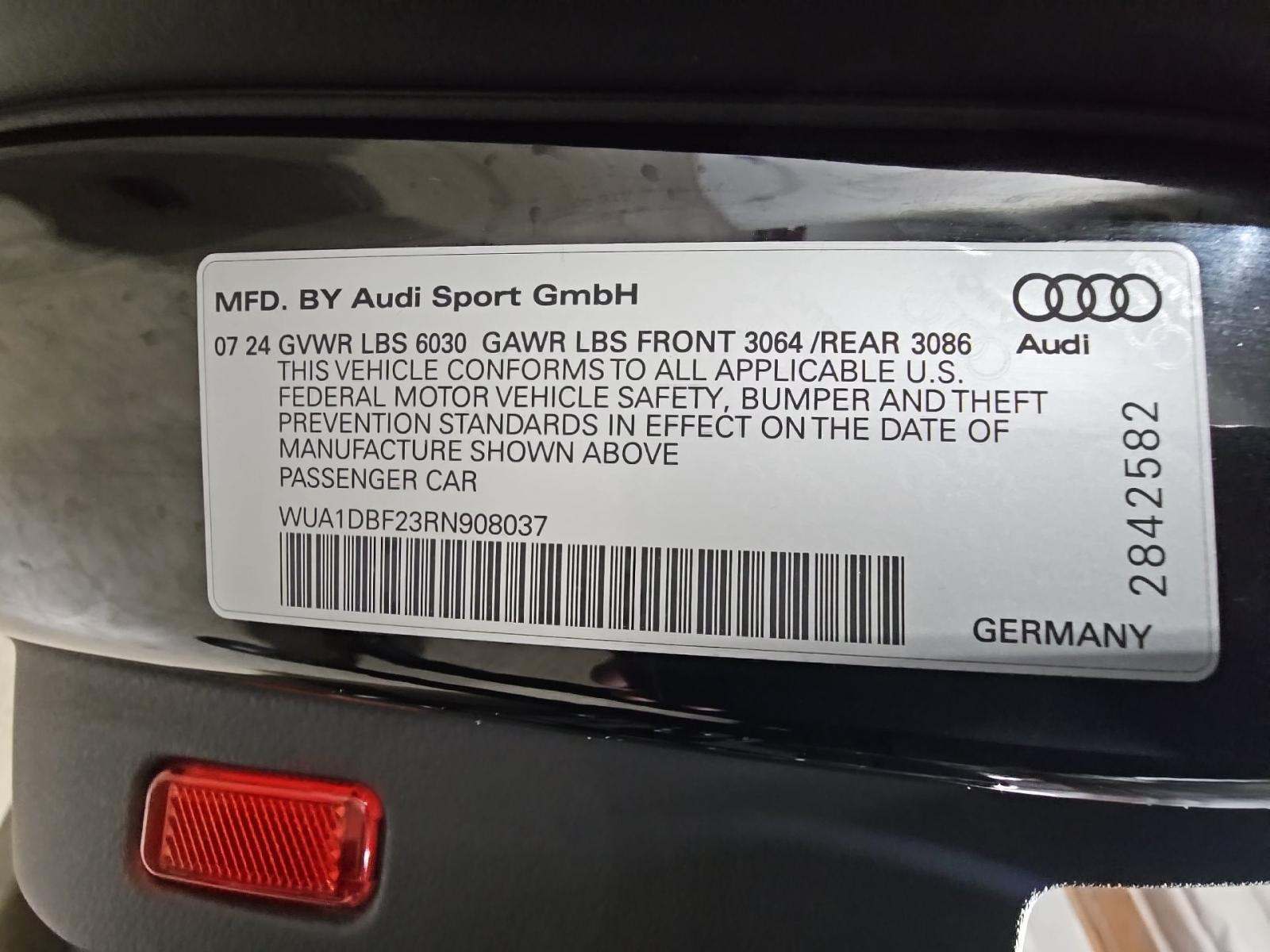 2024 Audi RS 6 Base AWD