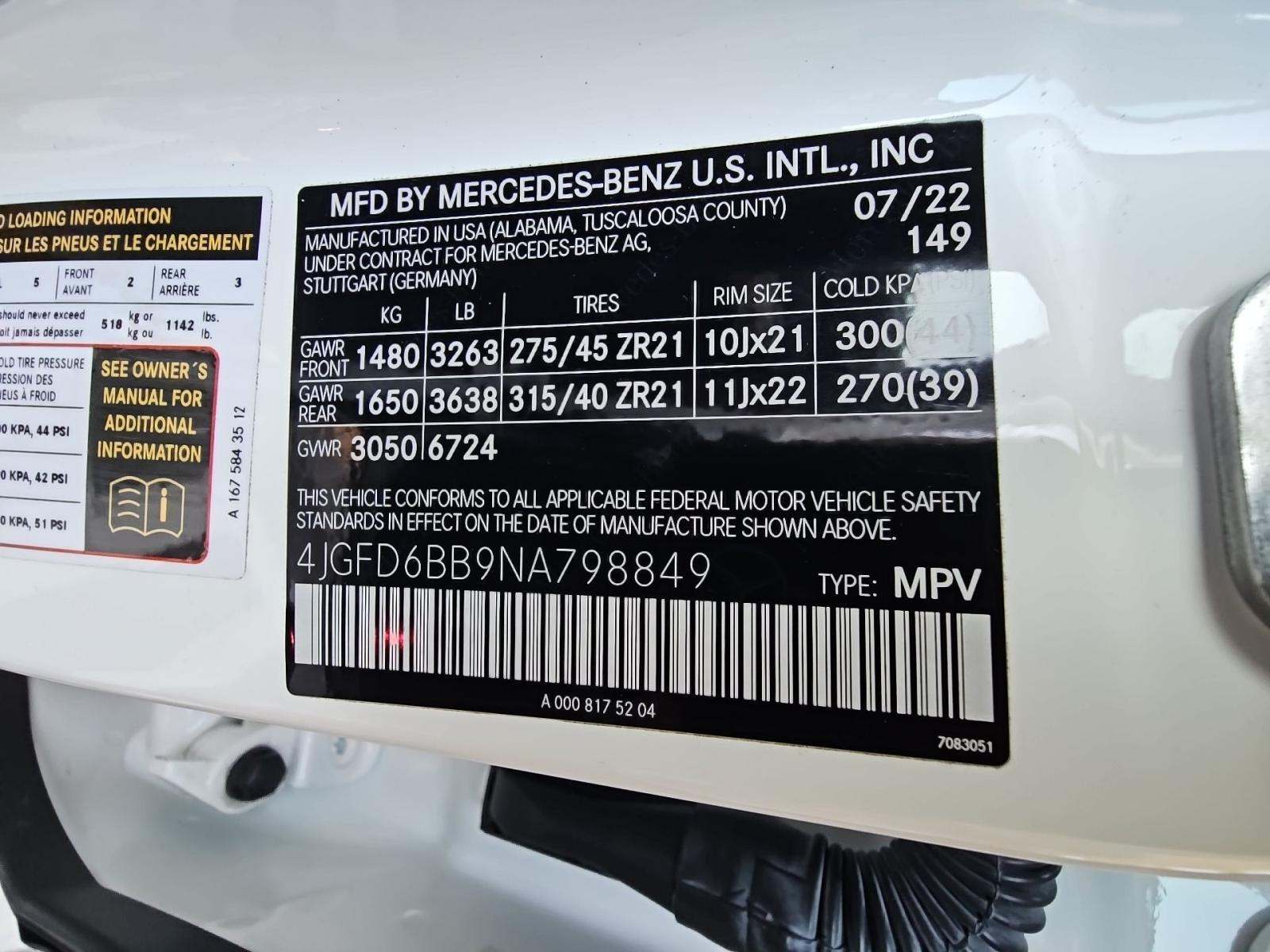 2022 Mercedes-Benz GLE AMG GLE 53 AWD