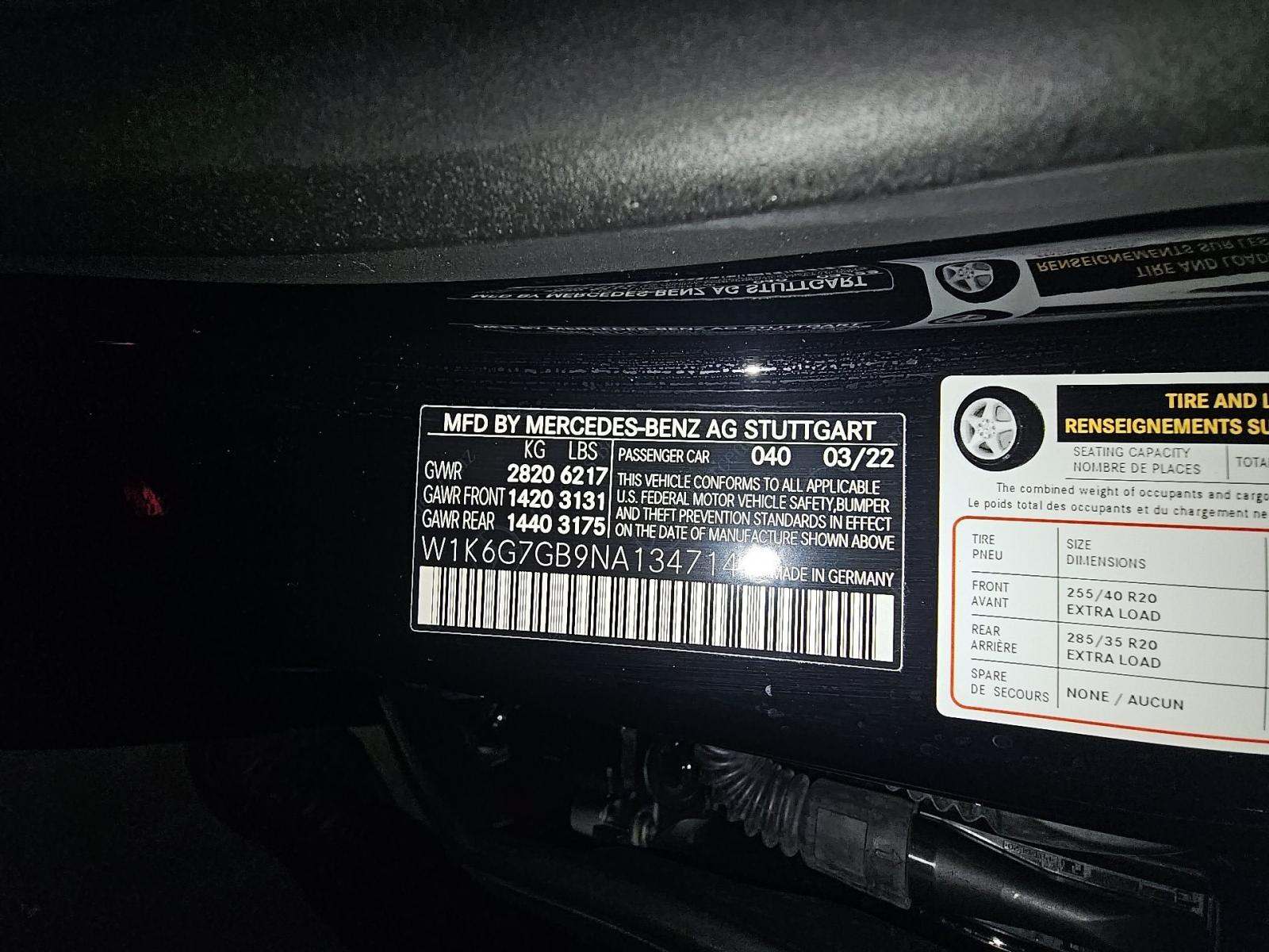 2022 Mercedes-Benz S-Class S 580 AWD