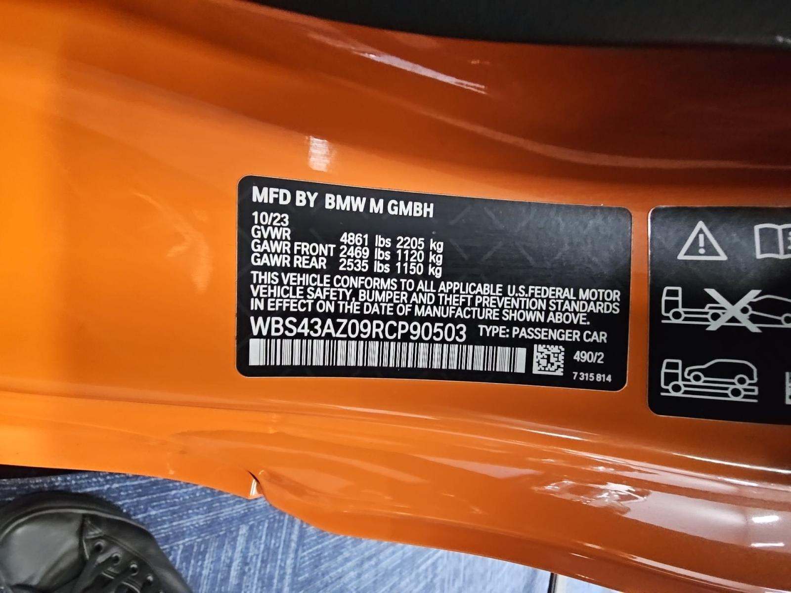 2024 BMW M4 Competition xDrive AWD