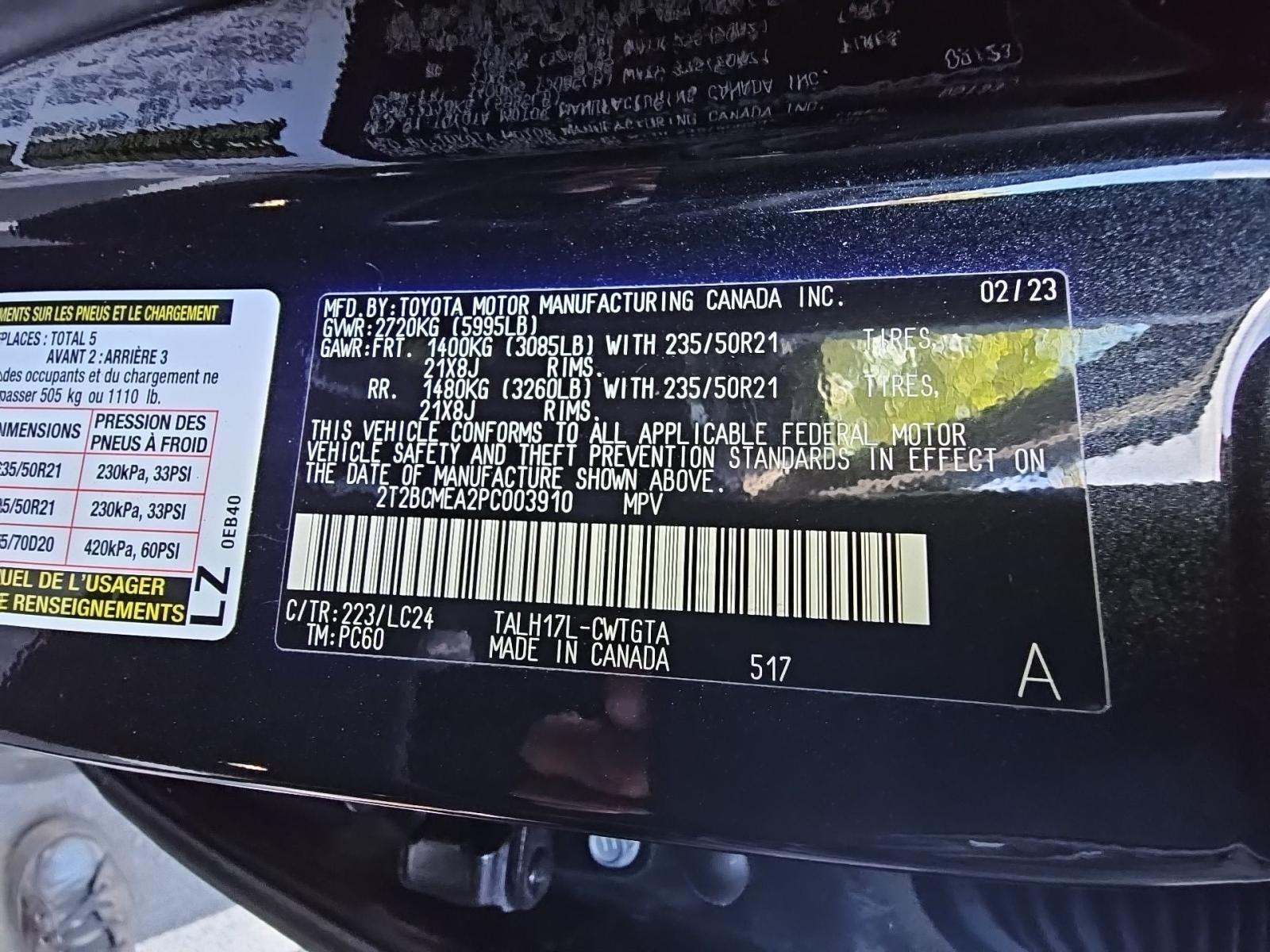 2023 Lexus RX RX 500h F SPORT AWD