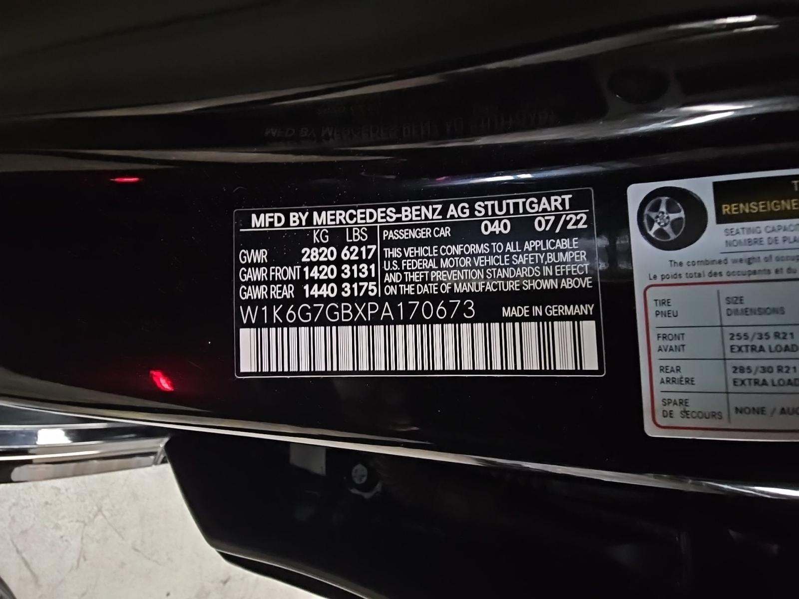 2023 Mercedes-Benz S-Class S 580 AWD