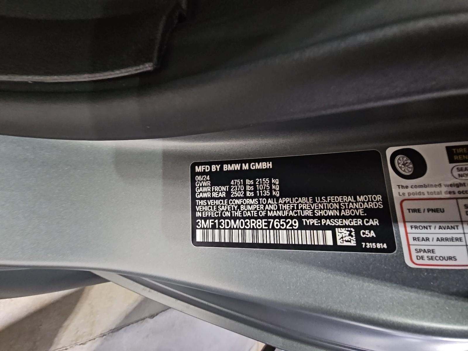 2024 BMW M2 Base RWD