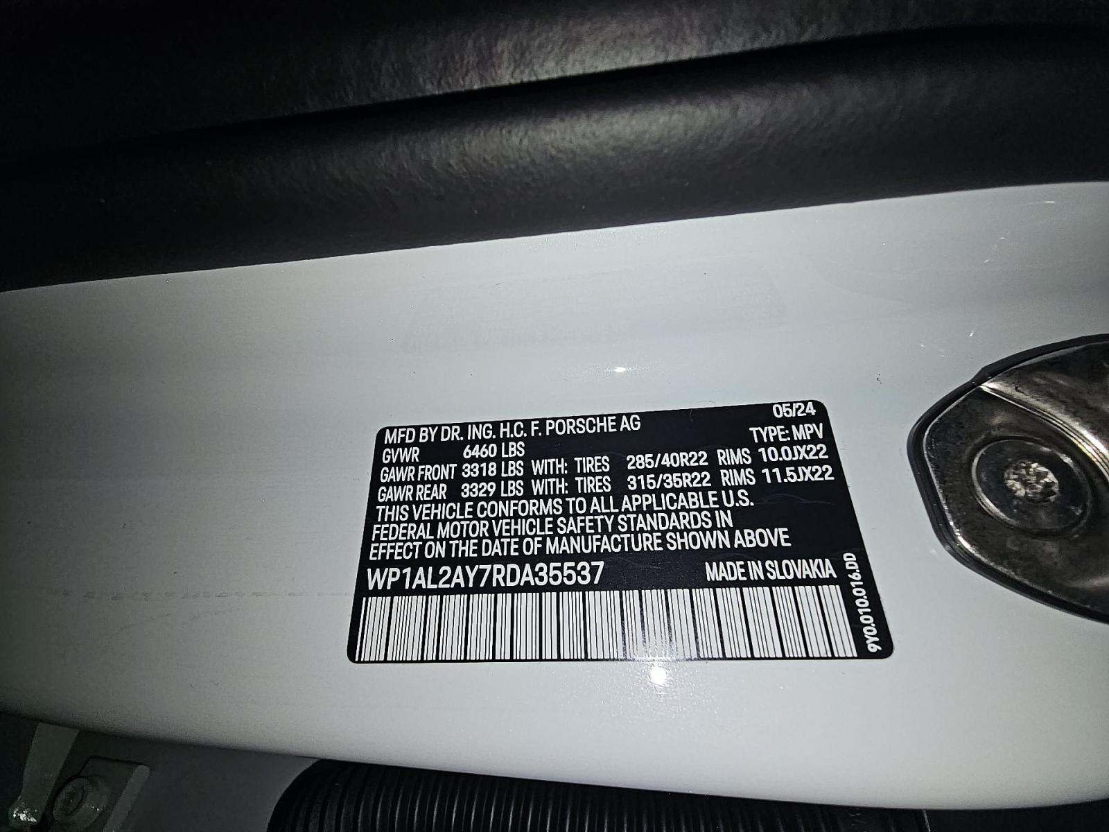 2024 Porsche Cayenne S AWD