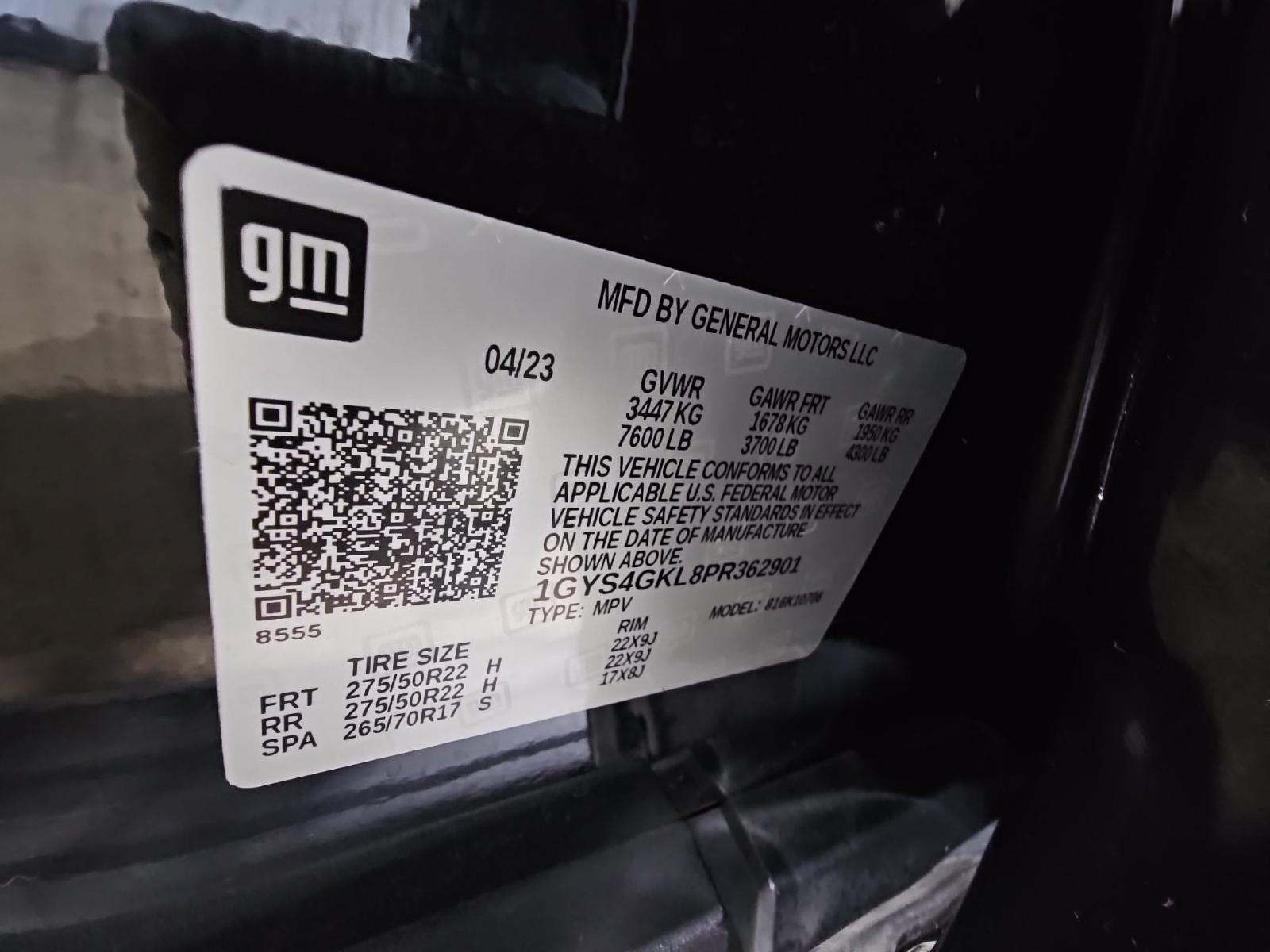 2023 Cadillac Escalade Sport Platinum AWD