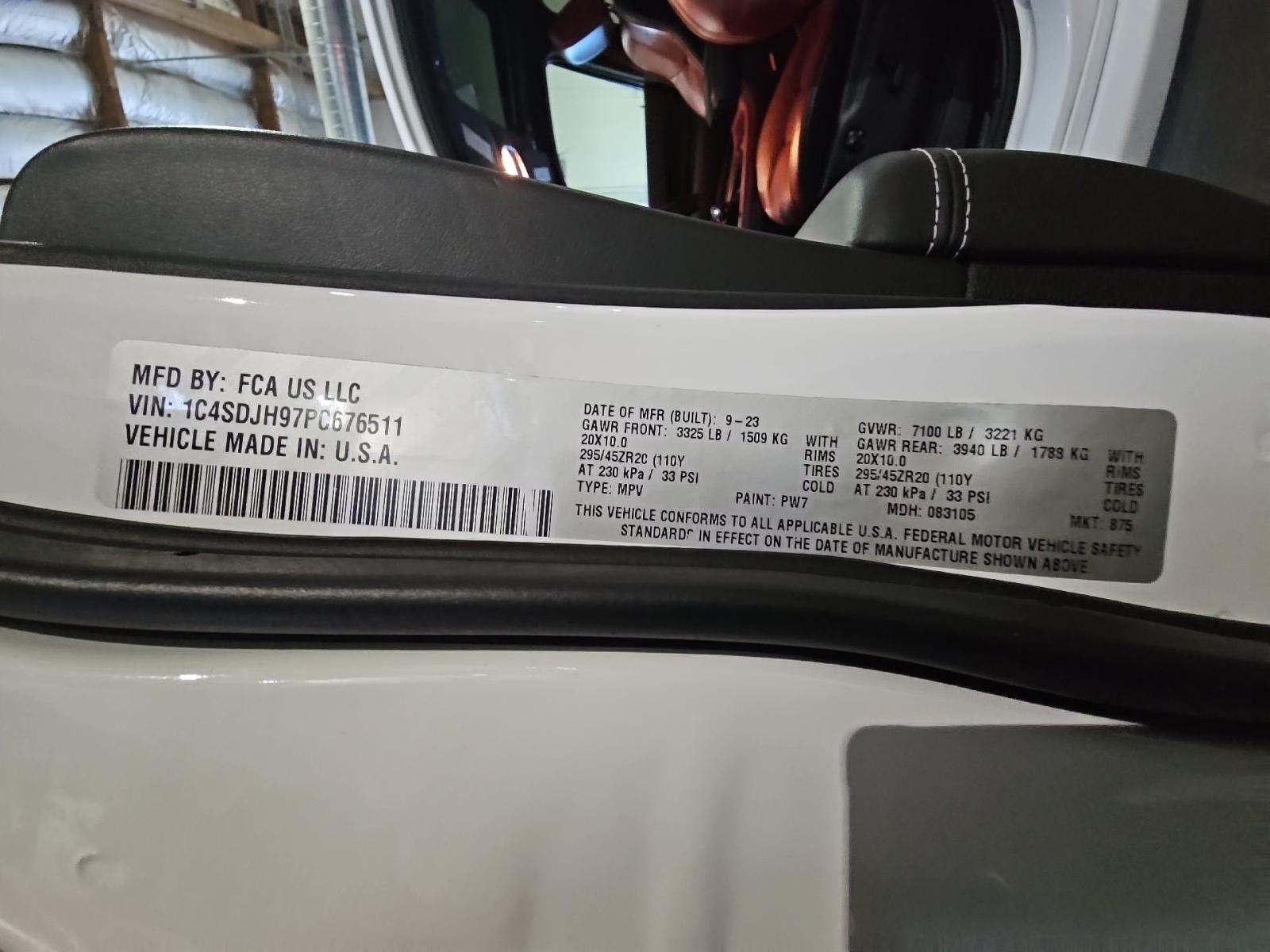 2023 Dodge Durango SRT Hellcat Premium AWD