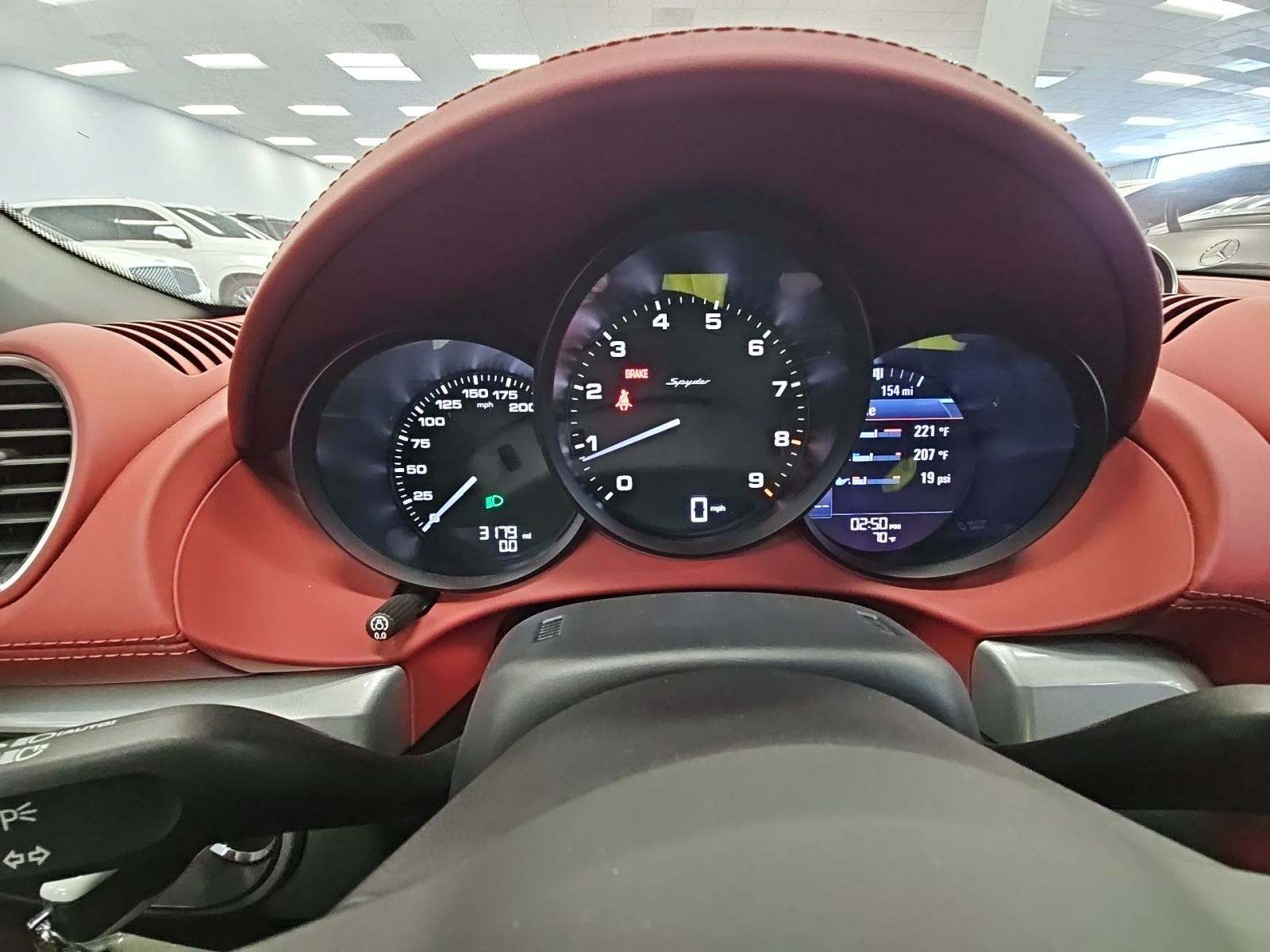 2023 Porsche 718 Boxster Spyder RWD