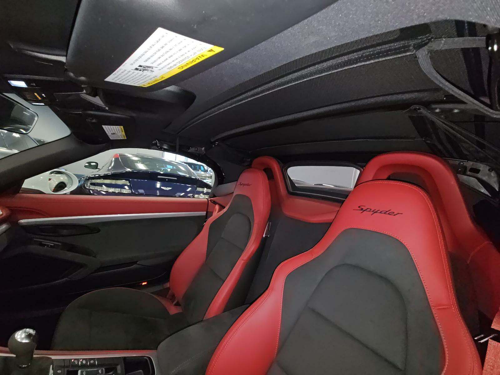 2023 Porsche 718 Boxster Spyder RWD