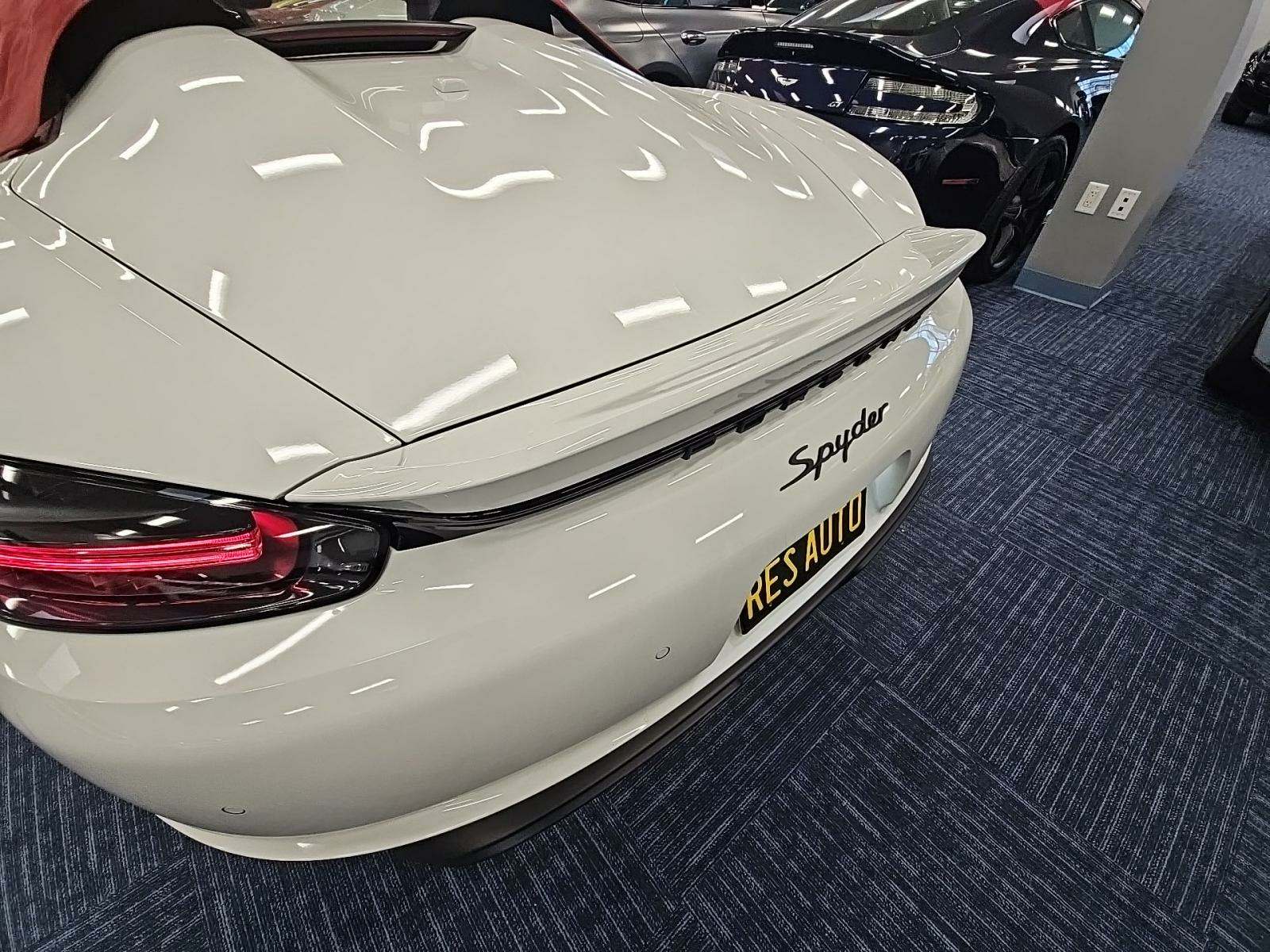 2023 Porsche 718 Boxster Spyder RWD