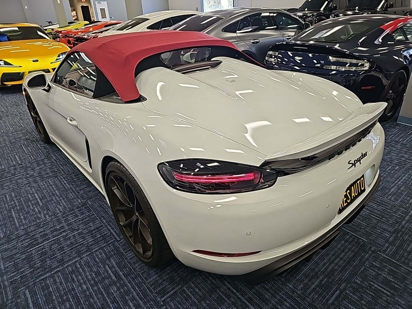 2023 Porsche 718 Boxster Spyder RWD