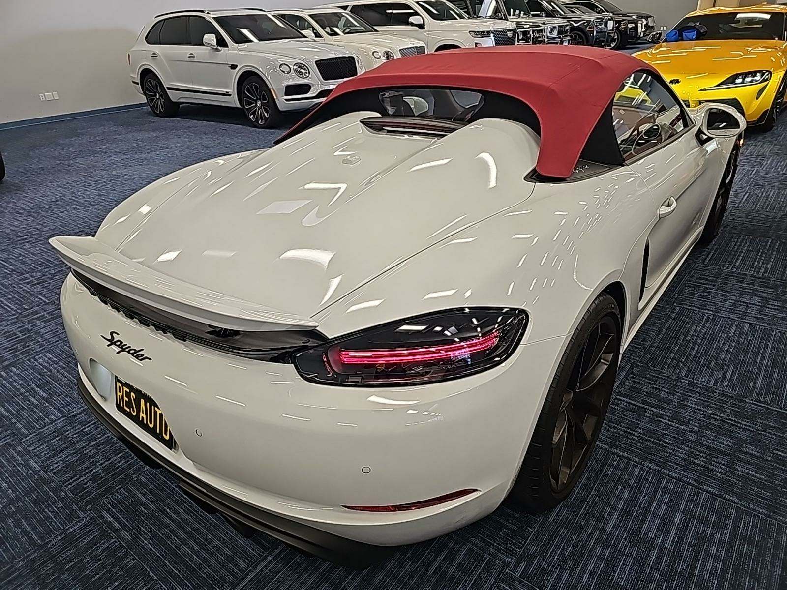2023 Porsche 718 Boxster Spyder RWD