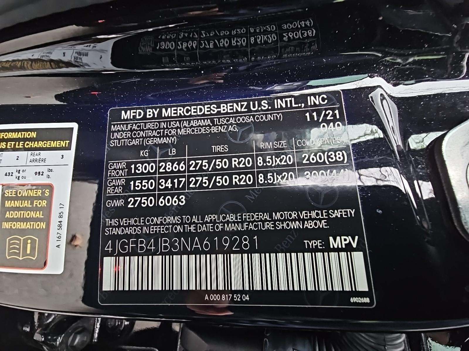 2022 Mercedes-Benz GLE GLE 350 RWD