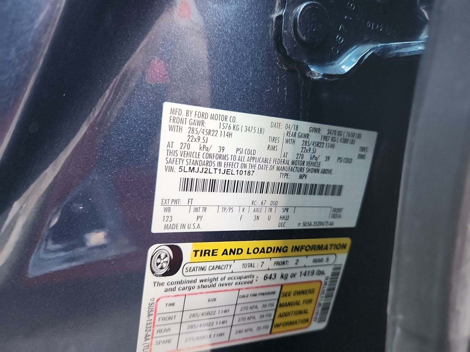 2018 Lincoln Navigator Reserve AWD