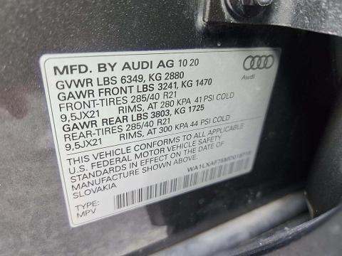 2021 Audi Q7 3.0T Premium Plus AWD