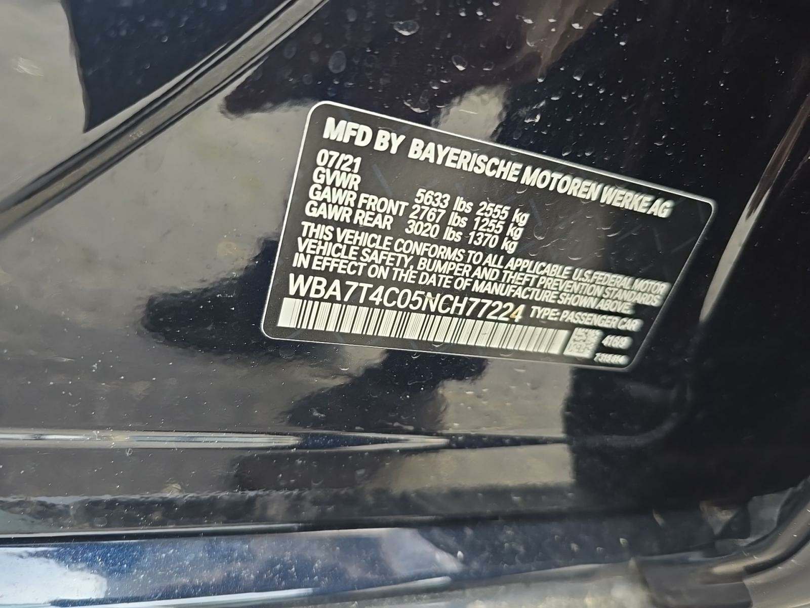 2022 BMW 7 Series 740i xDrive AWD