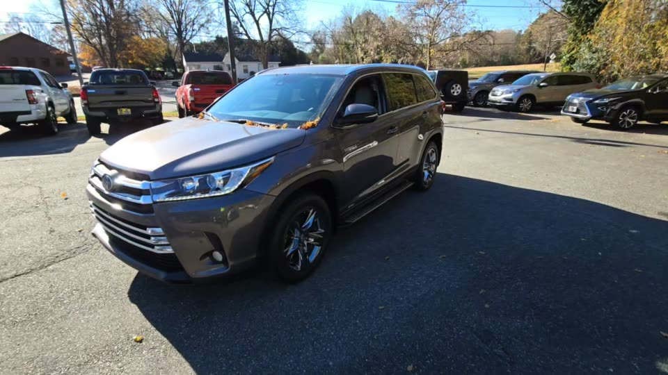 2017 Toyota Highlander Hybrid Limited Platinum