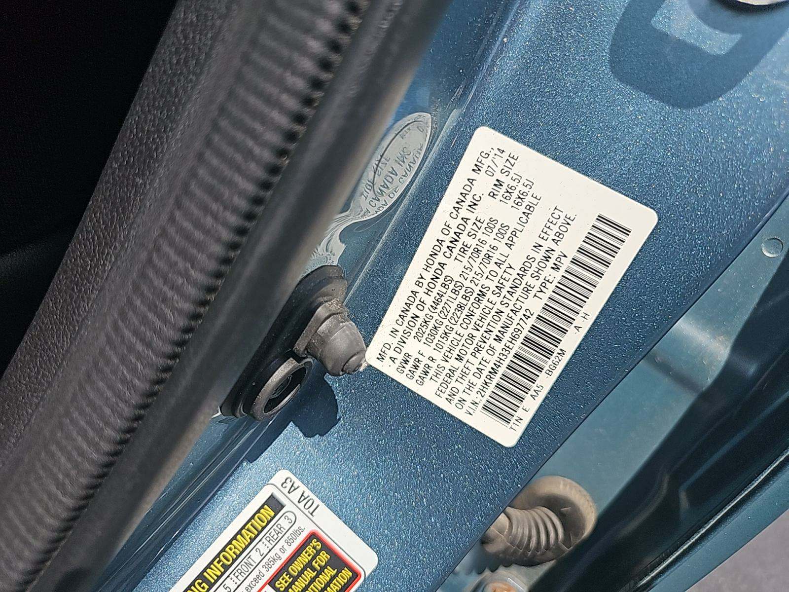 2014 Honda CR-V LX AWD