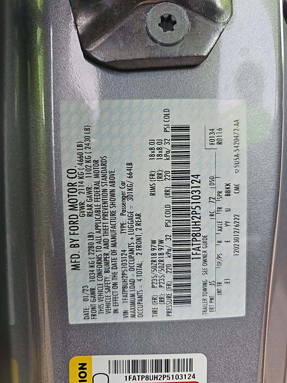 2023 Ford Mustang EcoBoost Premium RWD