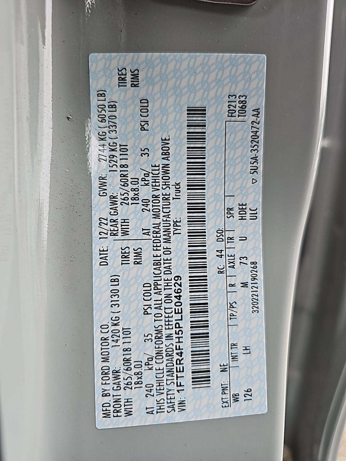 2023 Ford Ranger XLT AWD