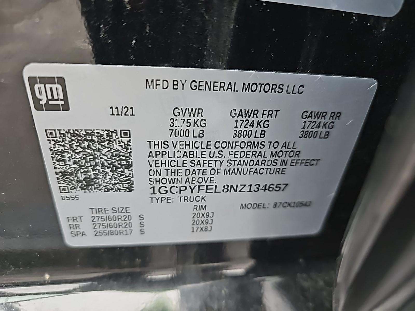 2022 Chevrolet Silverado 1500 LT Trail Boss AWD