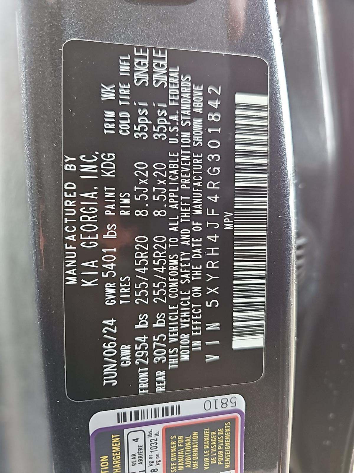 2024 Kia Sorento EX FWD