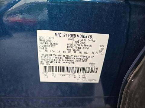 2020 Ford Edge SEL AWD