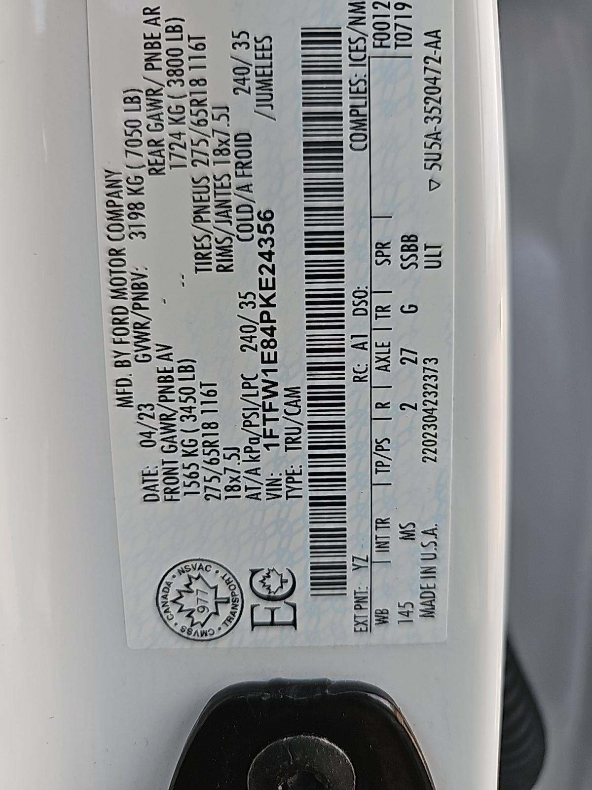 2023 Ford F-150 XLT AWD