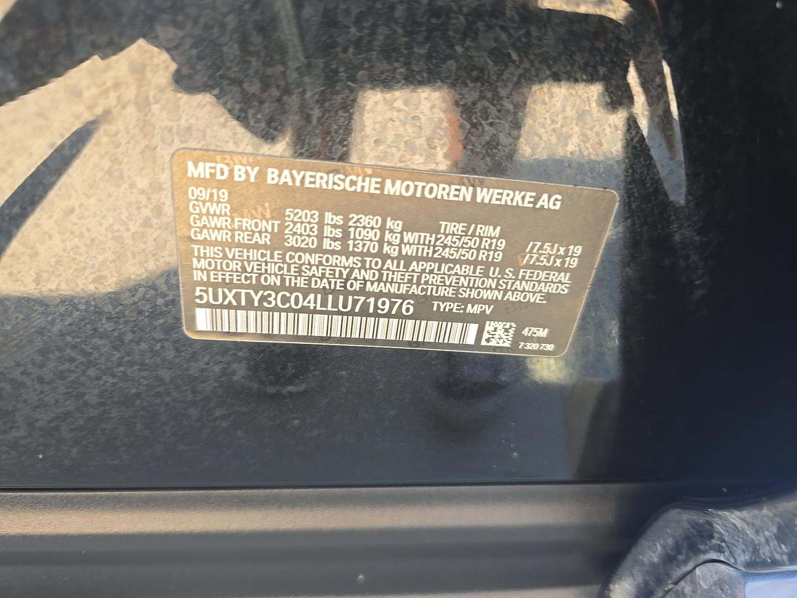 2020 BMW X3 sDrive30i RWD