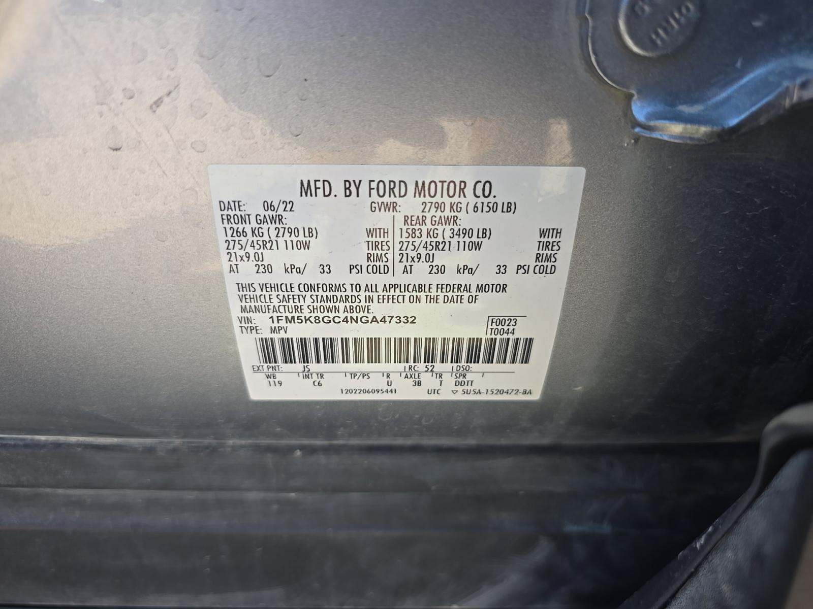 2022 Ford Explorer ST AWD