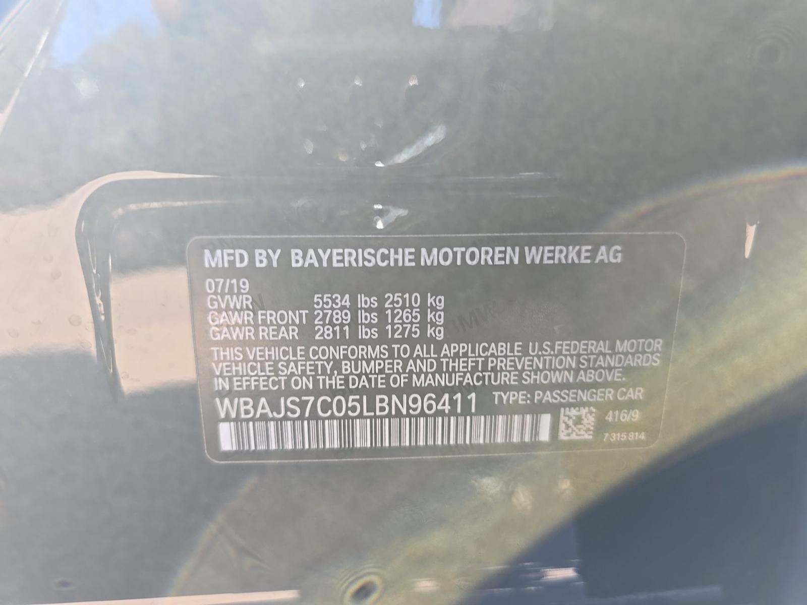 2020 BMW 5 Series M550i xDrive AWD