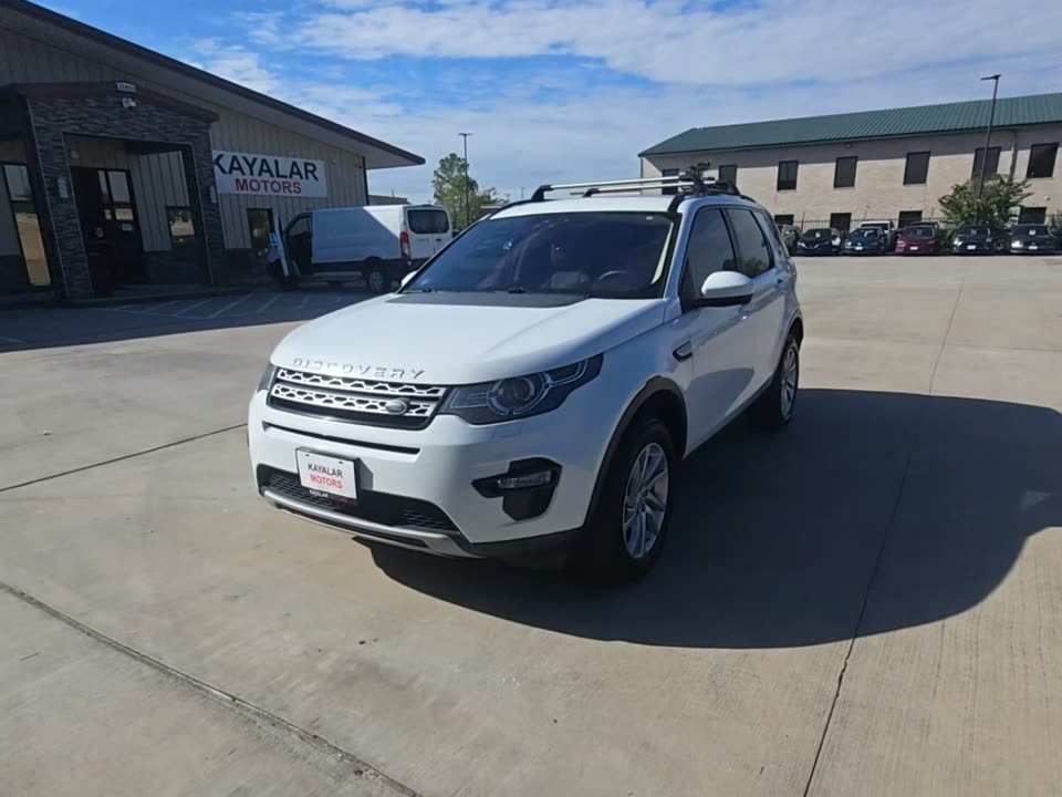 2017 Land Rover Discovery Sport HSE AWD