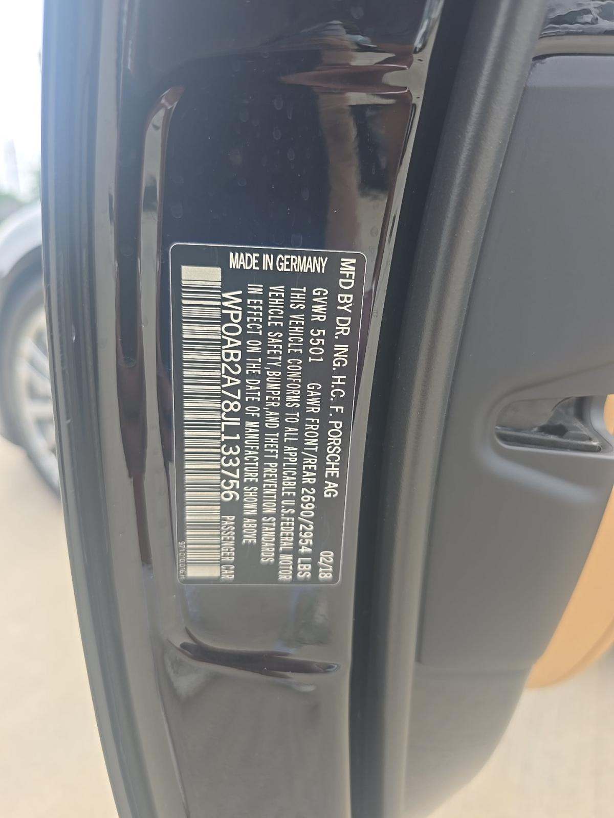 2018 Porsche Panamera 4S AWD