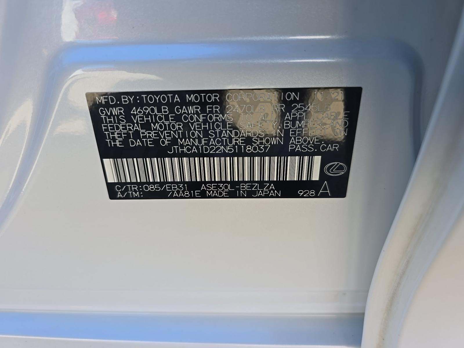 2022 Lexus IS IS 300 RWD