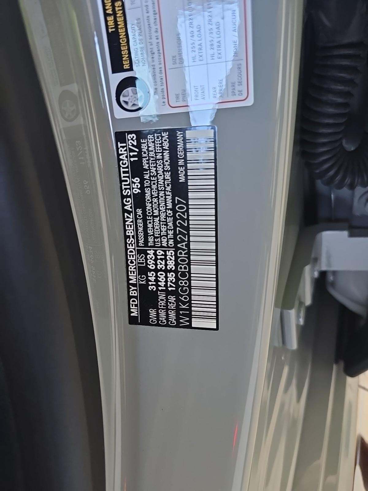 2024 Mercedes-Benz S-Class AMG S 63 E Performance AWD