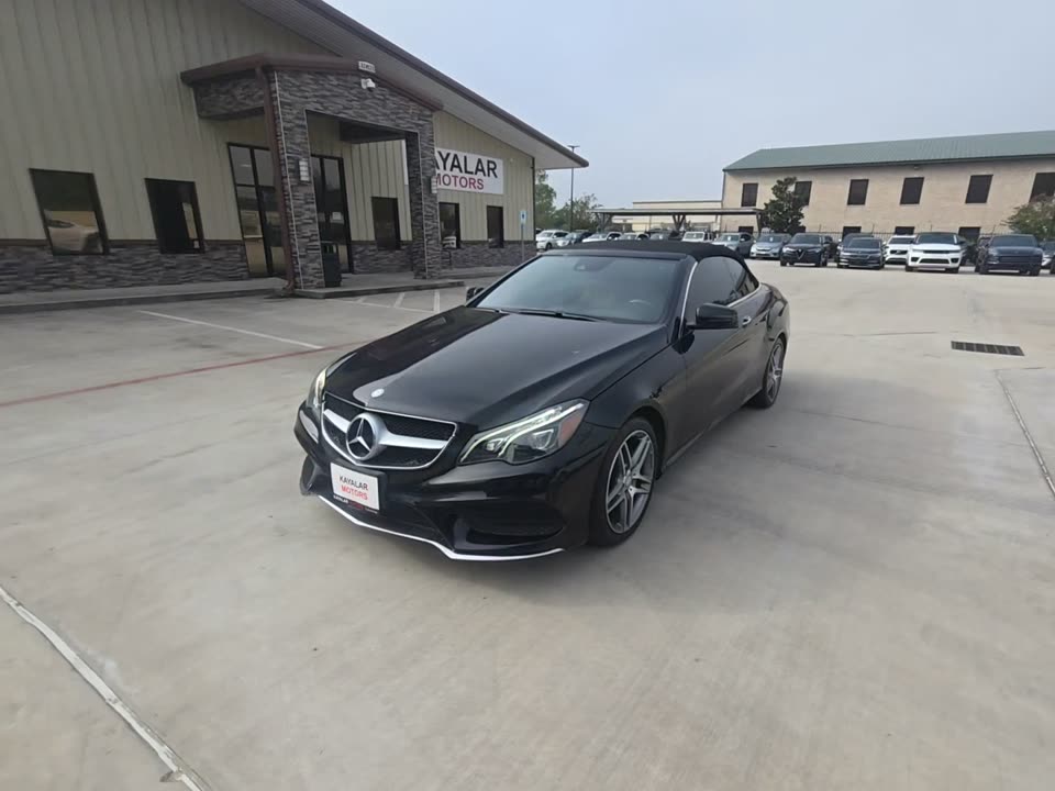 2015 Mercedes-Benz E 550 Convertible