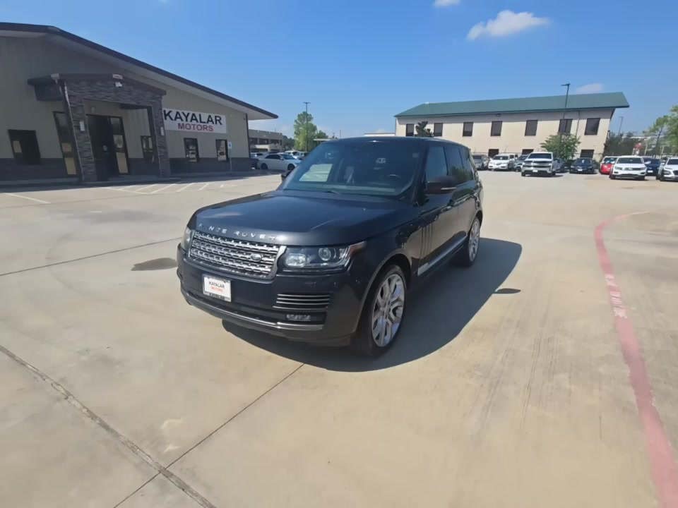 2015 Land Rover Range Rover Supercharged AWD