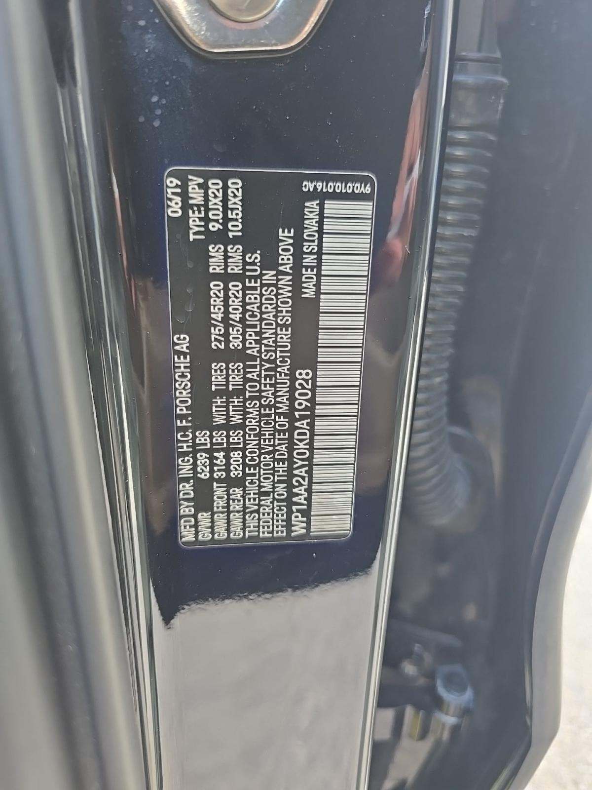 2019 Porsche Cayenne Base AWD