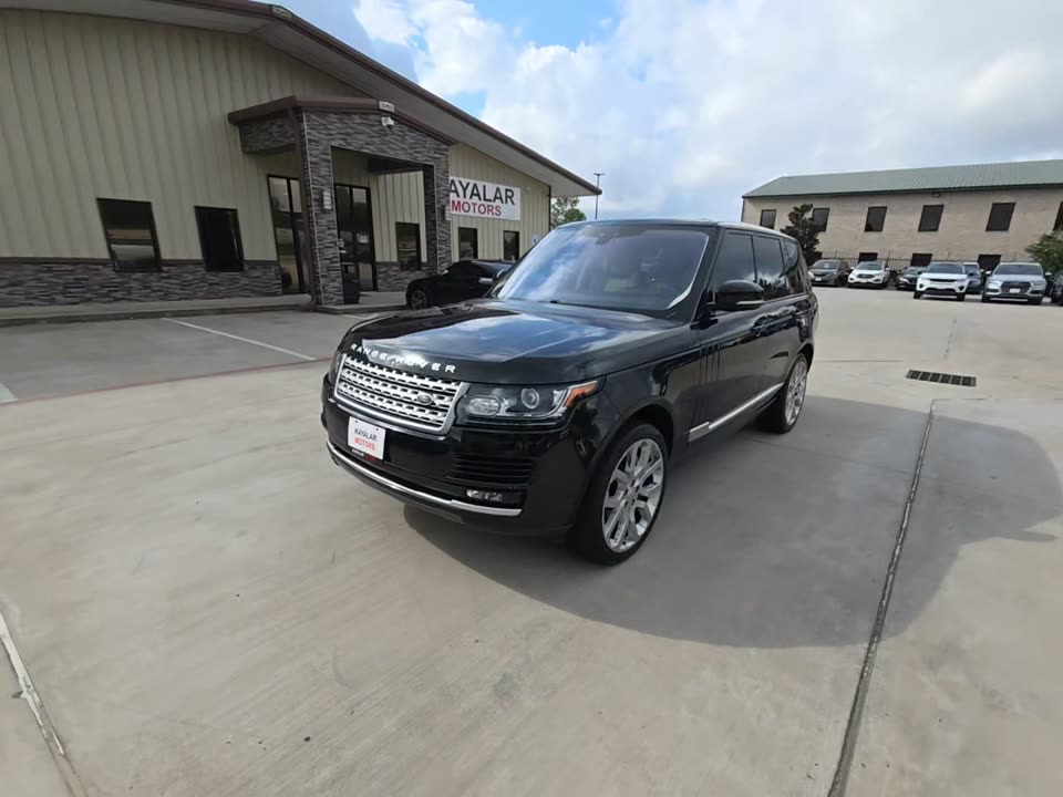 2017 Land Rover Range Rover HSE AWD