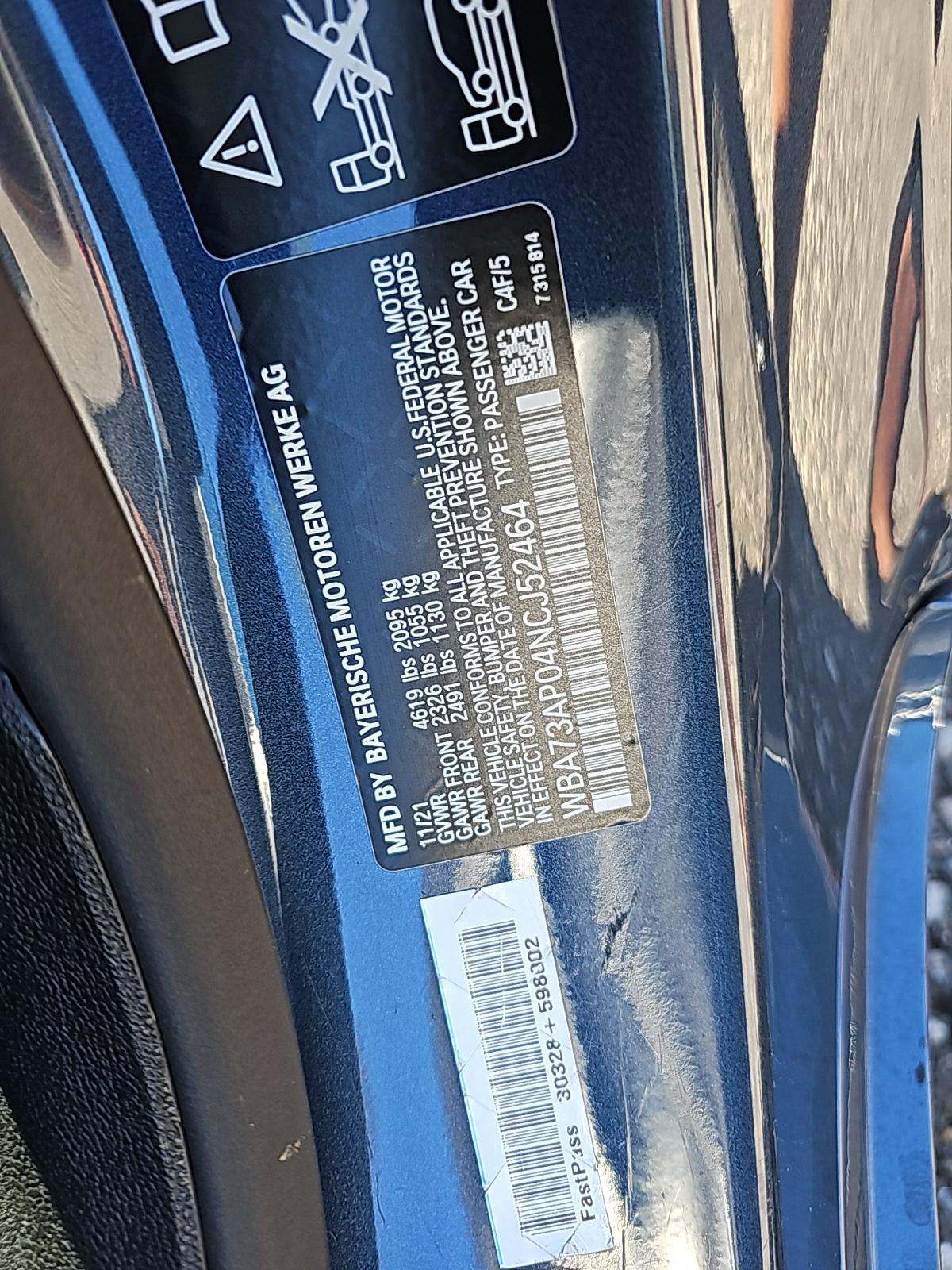 2022 BMW 4 Series 430i xDrive AWD