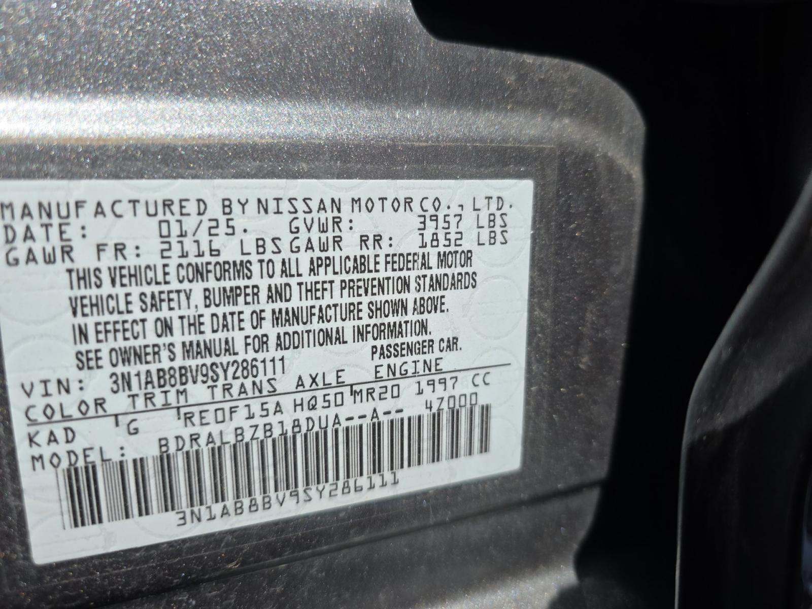 NISSAN SENTRA - 5
