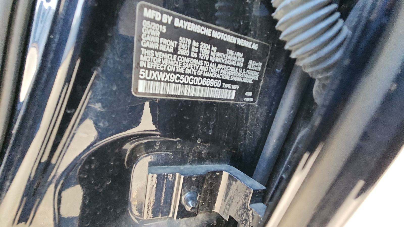 2016 BMW X3 xDrive28i M SPORT LINE AWD